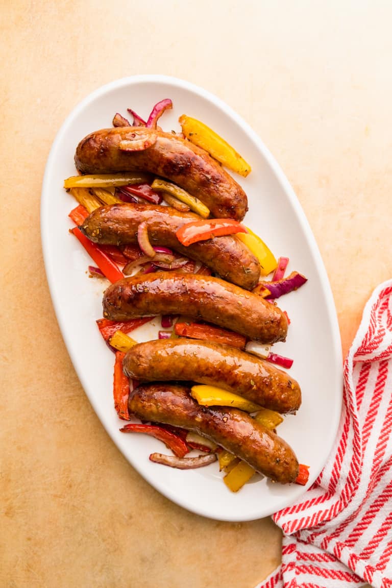 Air Fryer Sausage And Peppers The Travel Palate