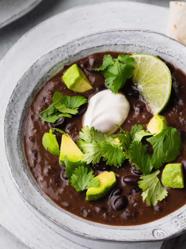 Instant Dutch Oven – Black Bean Soup – Instant Pot Recipes