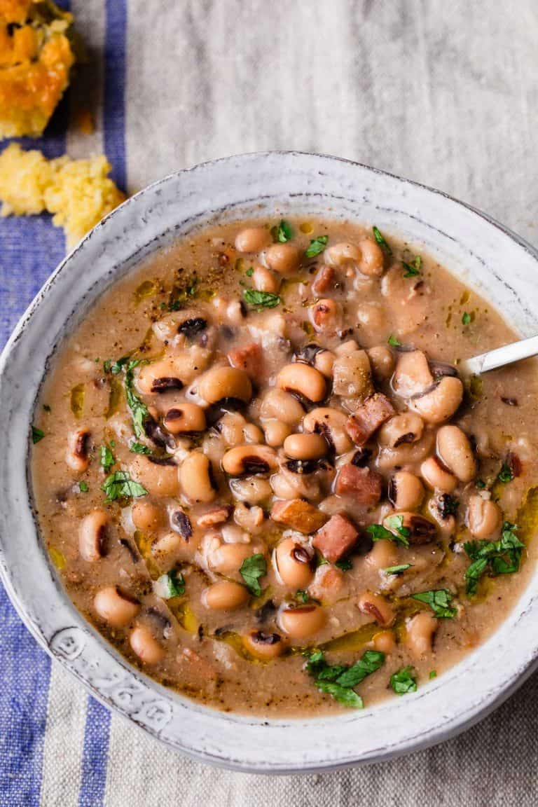 Instant Pot Black Eyed Peas with Ham (Perfect, Fast, No Soaking!) - The ...