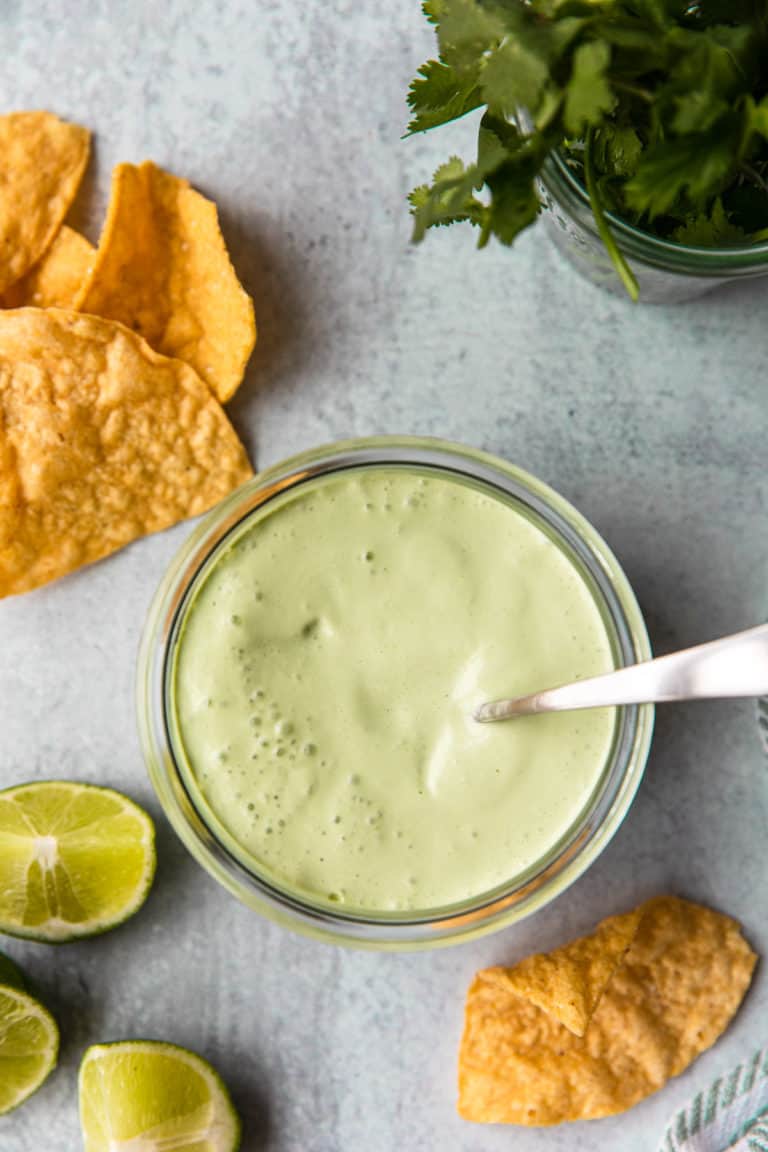 Cilantro Garlic Sauce - The Travel Palate