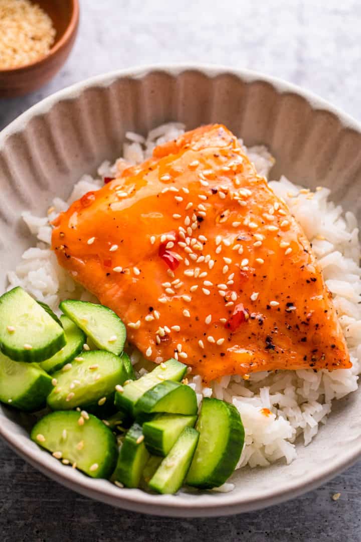 Sweet Chili Salmon - The Travel Palate