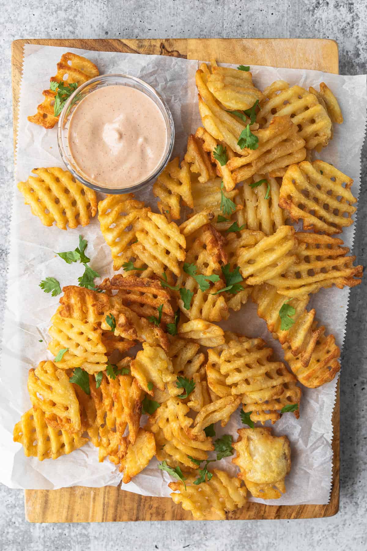 Air Fryer Frozen French Fries - The Travel Palate
