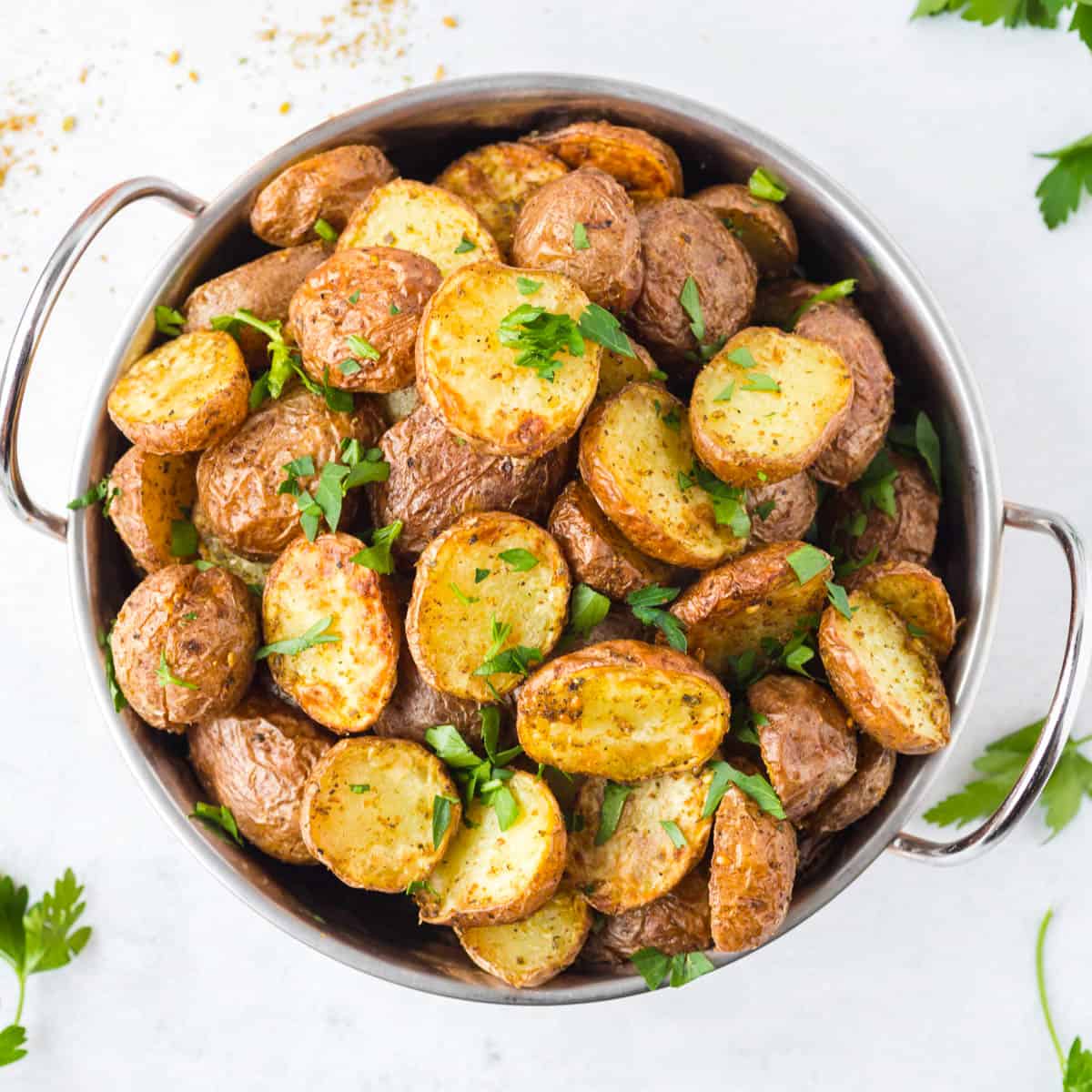 Air Fryer Red Potatoes • Oh Snap! Let's Eat!