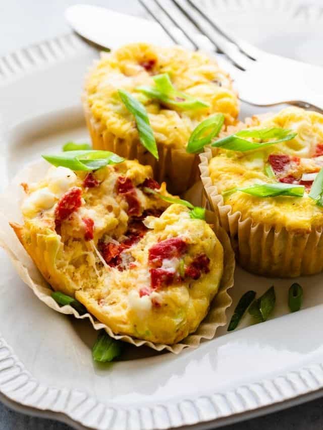 Vegetarian Egg Muffin - The Travel Palate