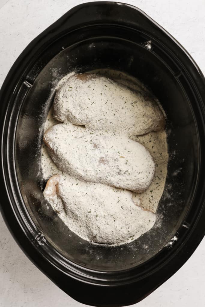 Crockpot Creamy Ranch Chicken - The Travel Palate