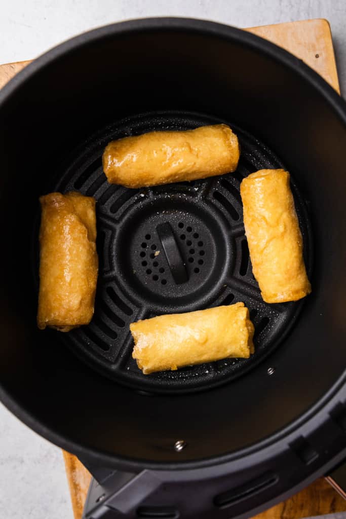 How to Cook Frozen Tai Pei Egg Rolls in Air Fryer - The Travel Palate