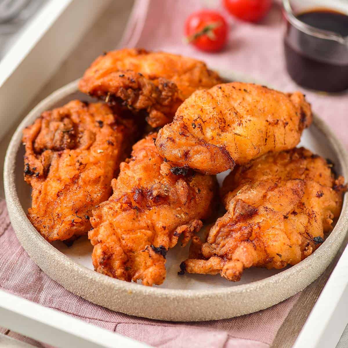 Shallow Fried Chicken Cutlets
