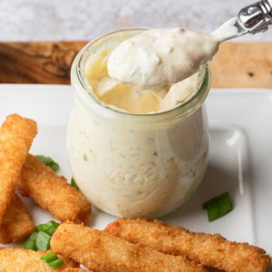 Southern tartar sauce in a jar.