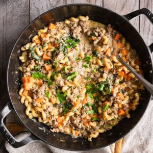 Ground turkey sweet potato recipe.