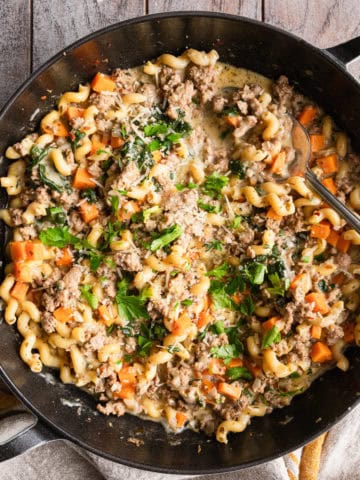 Ground turkey sweet potato recipe.